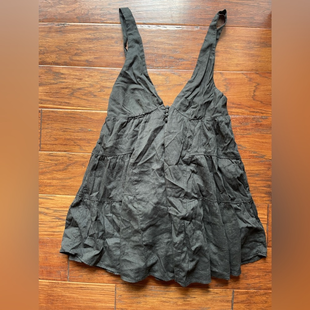 Black coverup dress